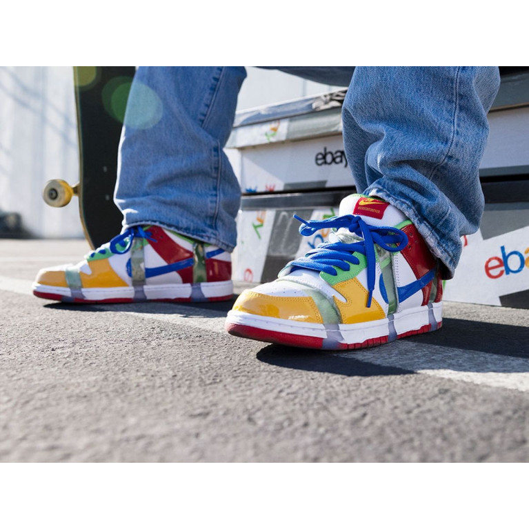 Кеды Nike SB Dunk Low x eBay "Sandy Bodecker"