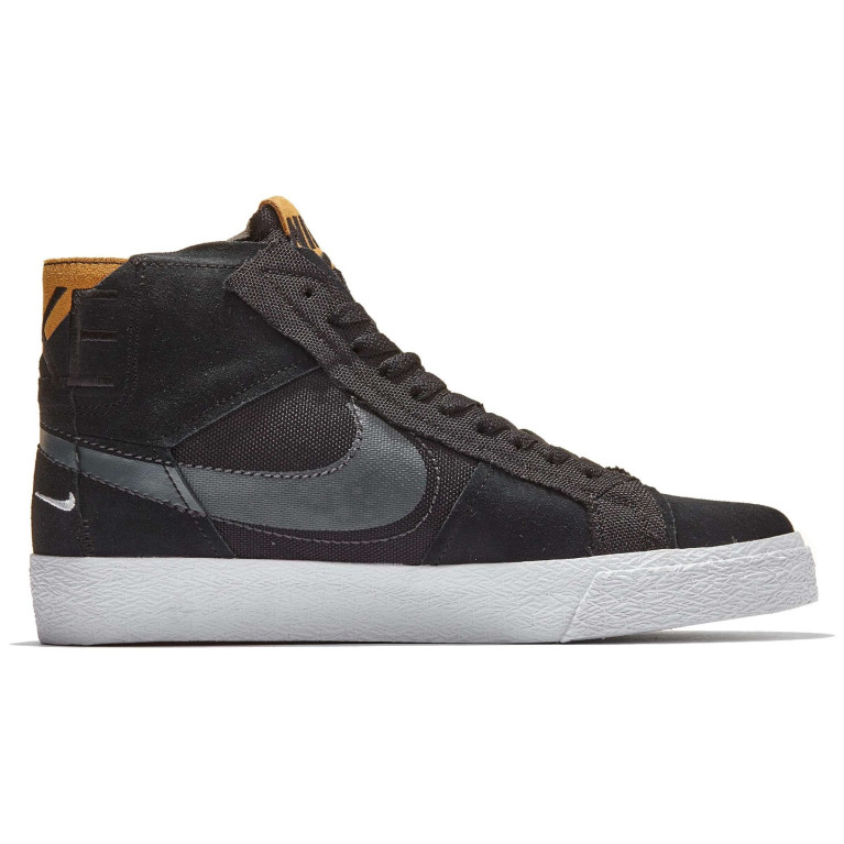 Кеды Nike SB Blazer Mid Prm Zine Shoes Black/Anthracite-Wht