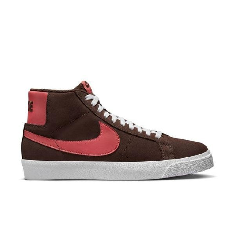 Кеды NIKE SB ZOOM BLAZER MID Brown/Pink