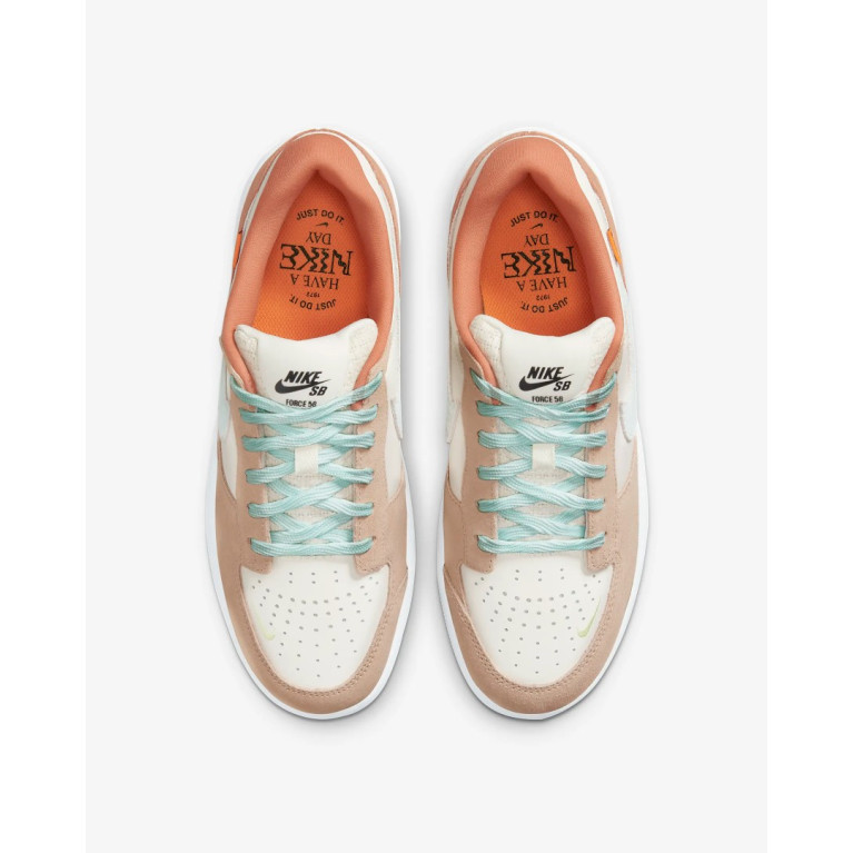 Кеды Nike SB Force 58 Pale Ivory/White/Hemp/Jade Ice