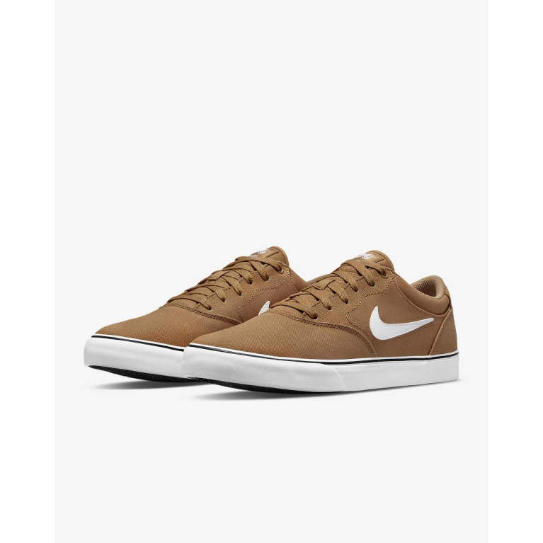 Кеды Nike SB Chron 2 Canvas Dark Driftwood/Dark Driftwood/Black/White