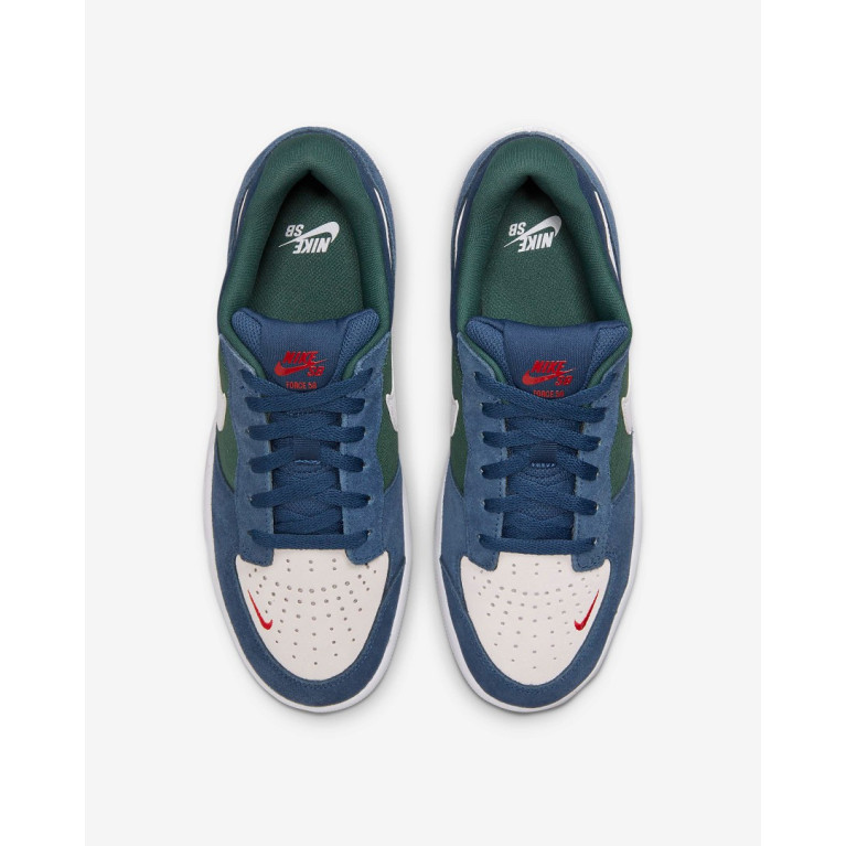 Кеды Nike SB Force 58 Navy/Noble Green/White/Summit White