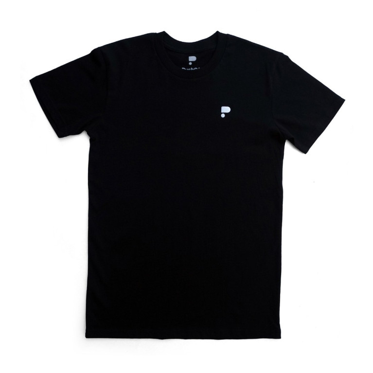 Футболка Pushca Logo Tee Black