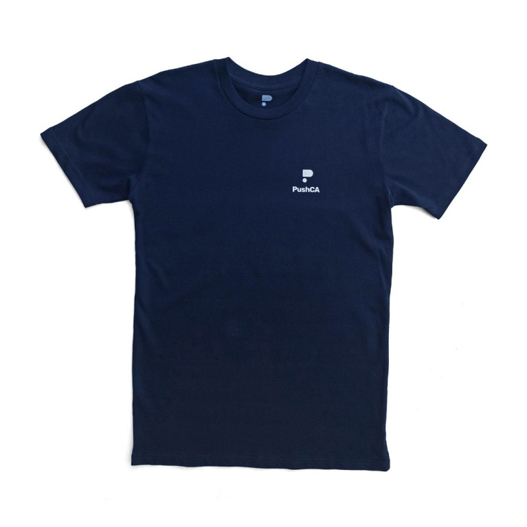 Футболка Pushca Logo Tee Navy