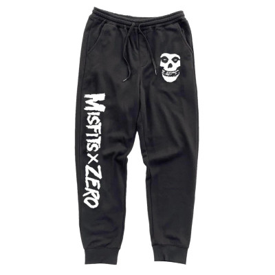Штаны ZERO x MISFITS FIEND S/P SWEATPANTS BLACK/WHITE