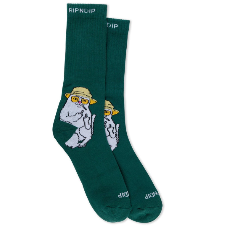 Носки Ripndip Nermal S Thompson Socks Hunter Green