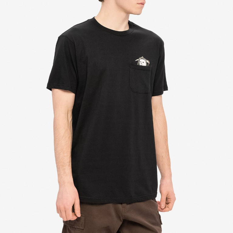 Футболка Ripndip Grim Nermer Pocket Tee Black