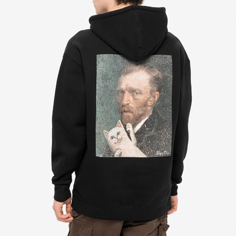 Толстовка Ripndip Van Nermal Hoodie Black