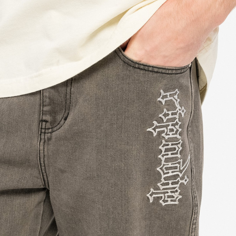 Штаны Ripndip Los Feliz Denim Pants Charcoal Stone Wash