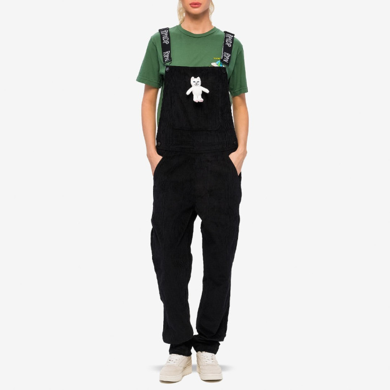 Комбинезон Ripndip Nermy Buddy Corduroy Overalls Black