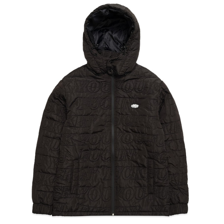 Куртка Ripndip Fuckin Fuck Puffer Jacket Black