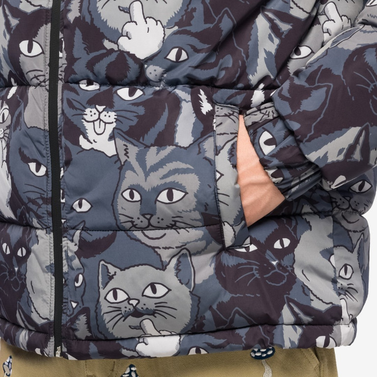 Куртка Ripndip Family Tree Puffer Jacket Black