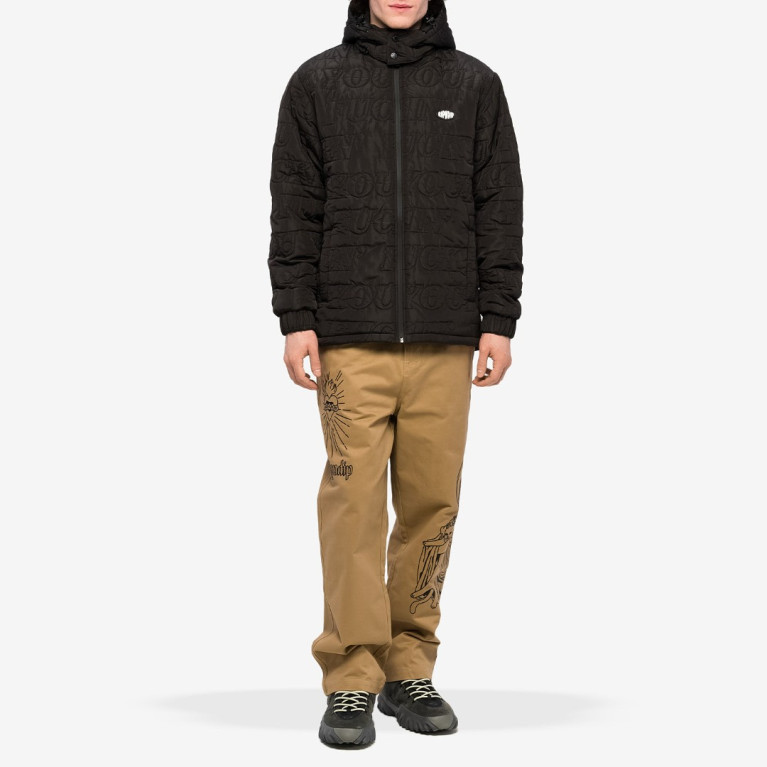 Куртка Ripndip Fuckin Fuck Puffer Jacket Black