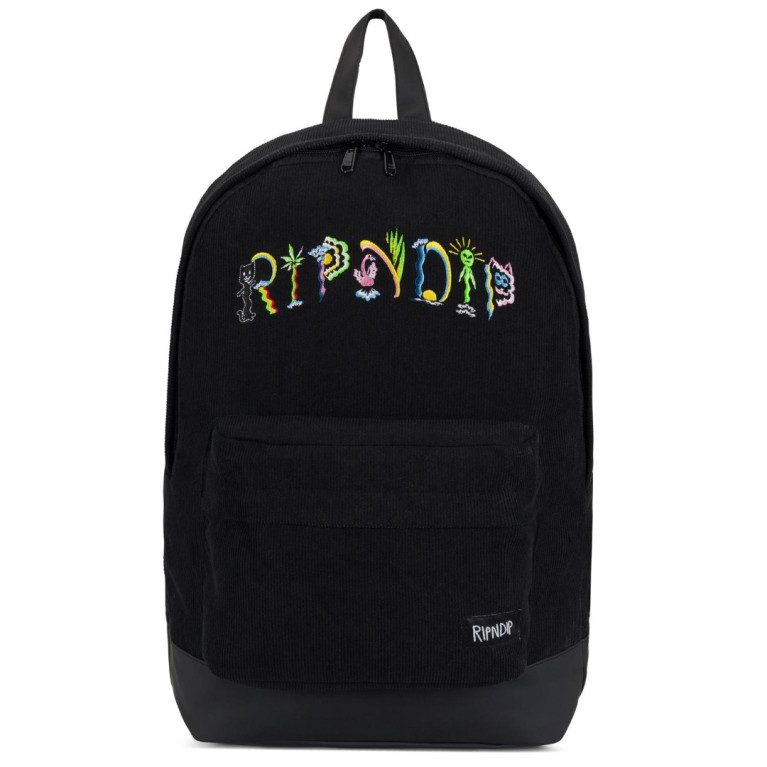 Рюкзак Ripndip Venice Corduroy Backpack Black
