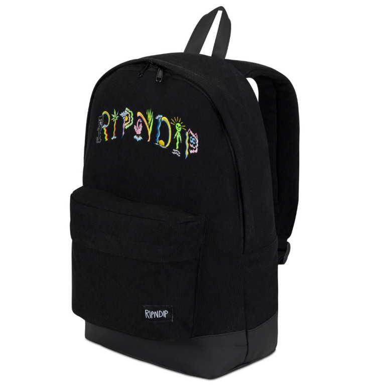 Рюкзак Ripndip Venice Corduroy Backpack Black