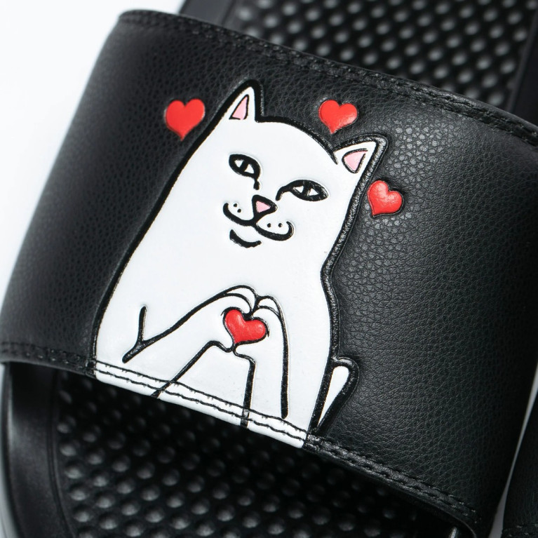 Тапочки Ripndip Nermal Loves Slides Black