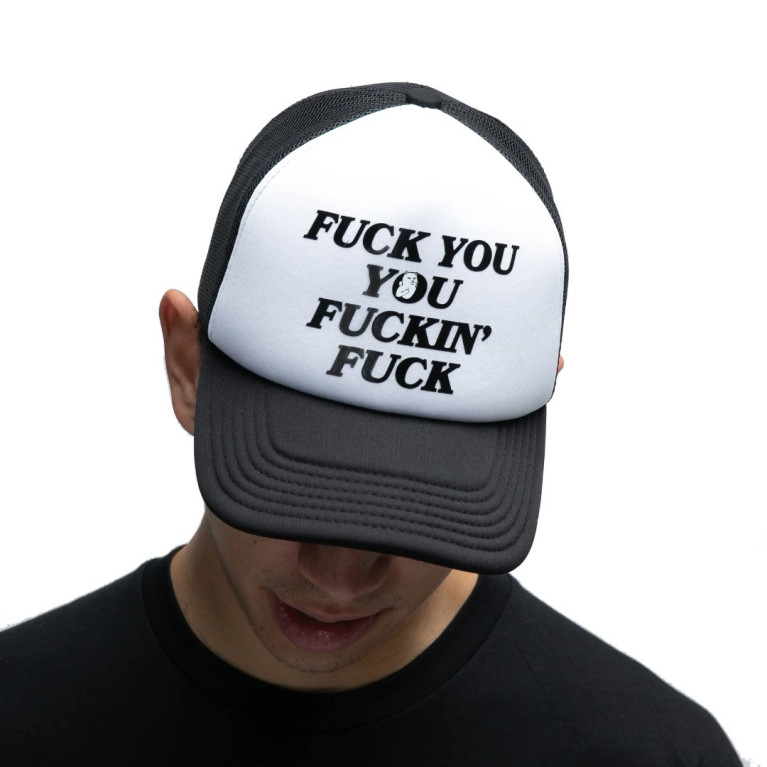 Кепка Ripndip Fuckin Fuck Trucker Hat Black