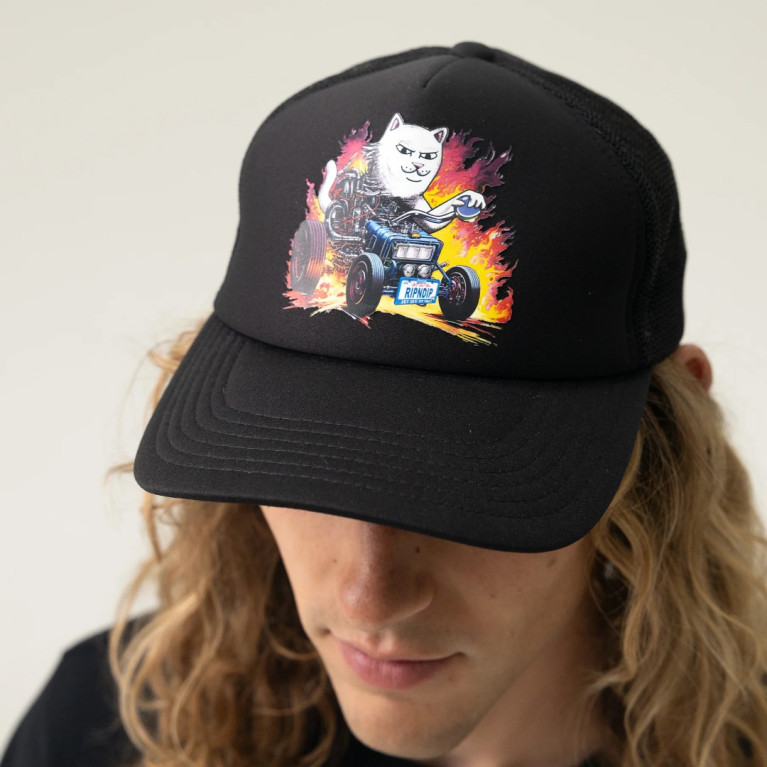 Кепка Ripndip Risky Business Trucker Hat Black