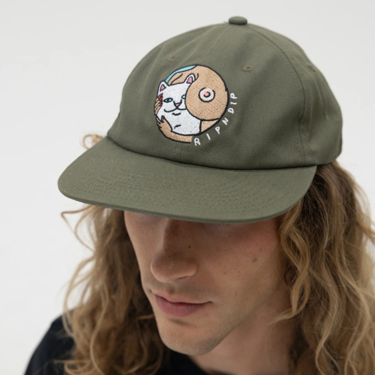 Кепка Ripndip MBN Boobies Snapback Light Forest