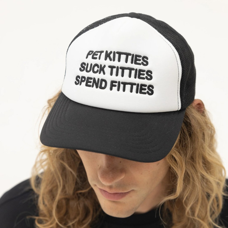 Кепка Ripndip Pet Kitties Trucker Hat Black