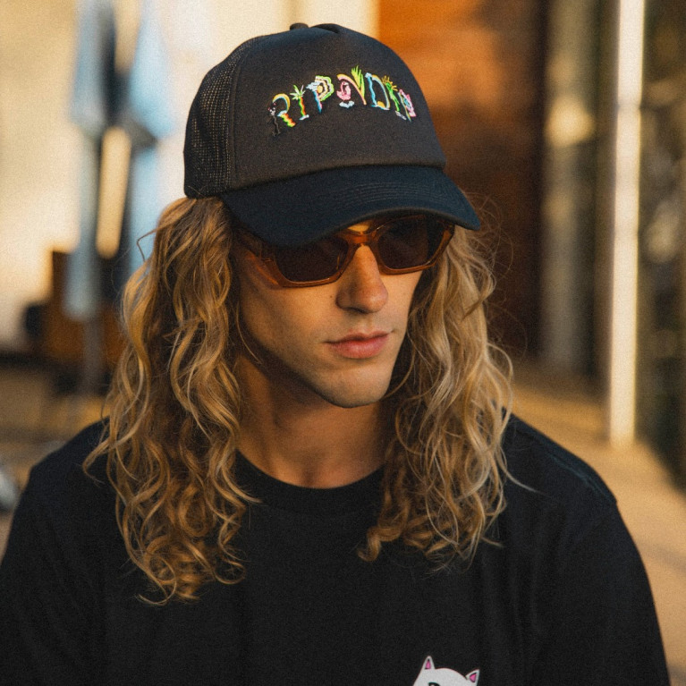 Кепка Ripndip Venice Trucker Hat Black