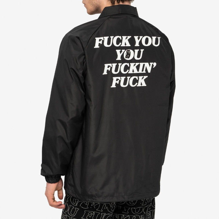 Куртка Ripndip Fuckin Fuck Coaches Jacket Black