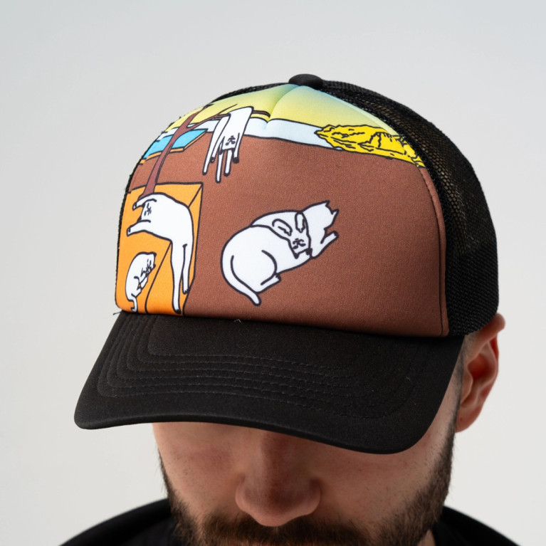 Кепка Ripndip NERMALI TRUCKER HAT BLACK