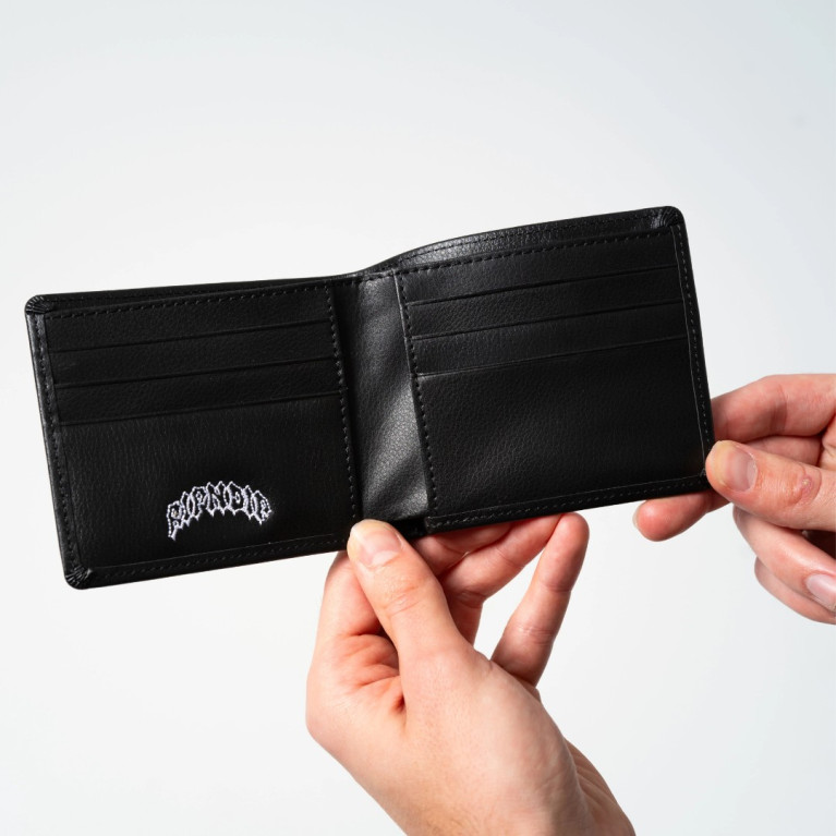Кошелек Ripndip MOTHER NERM LEATHER WALLET BLACK