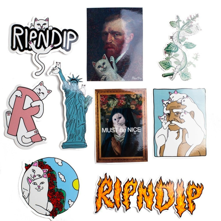 Стикеры Ripndip Holiday 19 Sticker Pack