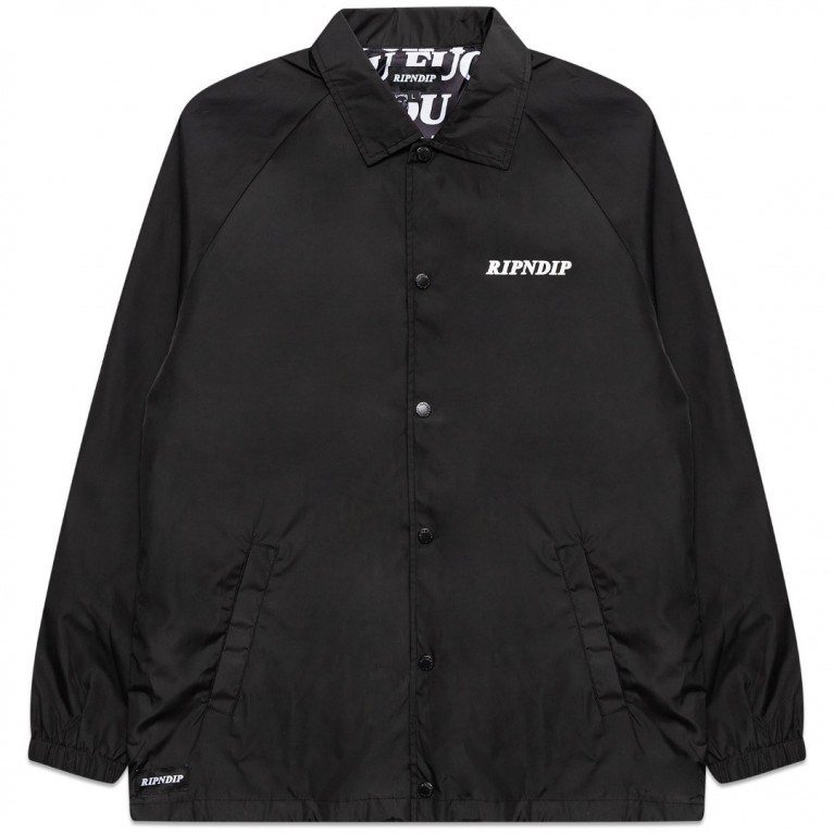 Куртка Ripndip Fuckin Fuck Coaches Jacket Black