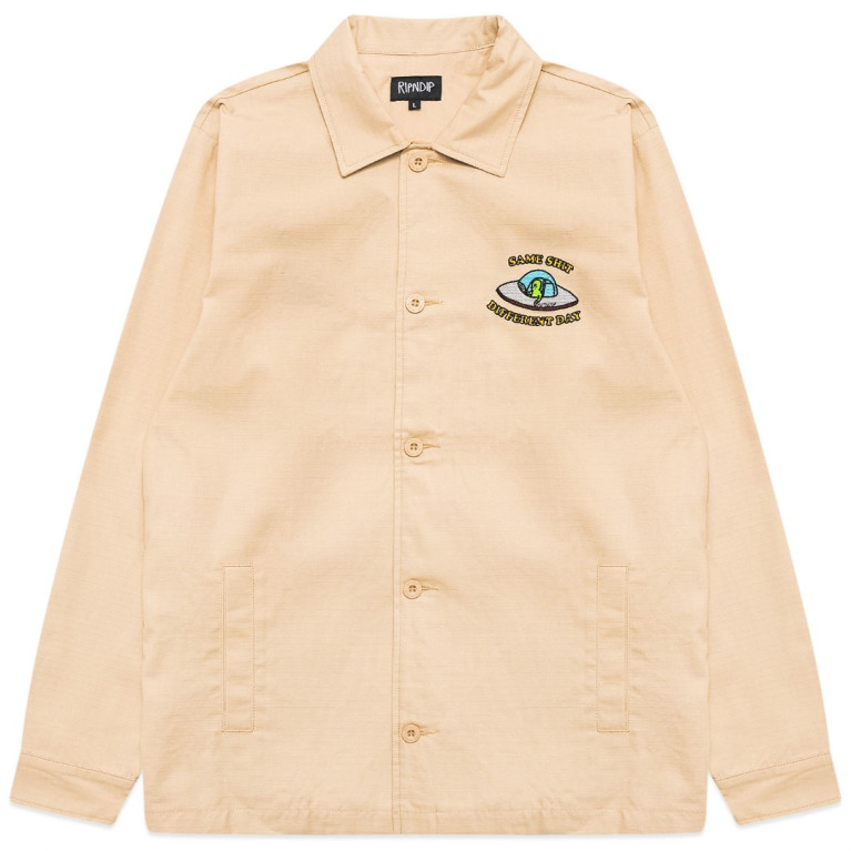 Куртка Ripndip Same Shit Different Day Chain Stitched Military Jacket Khaki