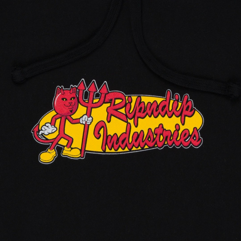 Толстовка Ripndip RIPNDIP Industries Hoodie Vintage Black