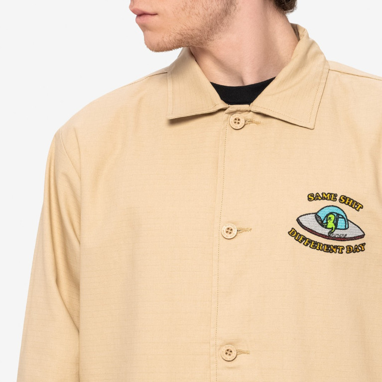 Куртка Ripndip Same Shit Different Day Chain Stitched Military Jacket Khaki