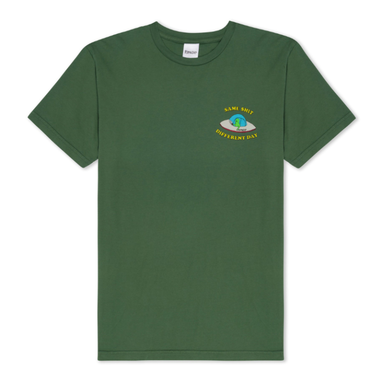 Футболка Ripndip Same Shit Different Day Tee Olive