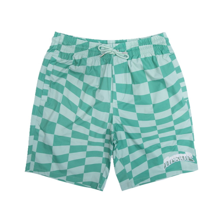 Шорты Ripndip Checked Swim Shorts Olive/Pine