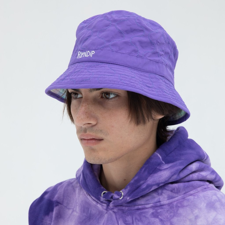 Панама Ripndip Castanza Reversible Bucket Hat Purple 