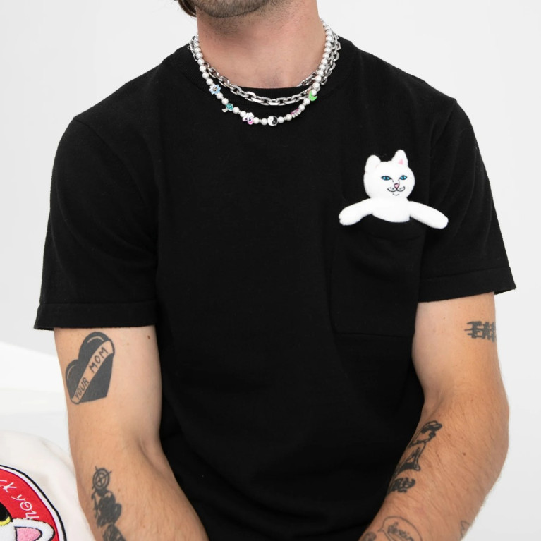 Футболка Ripndip Nermy Buddy Pocket Tee Black
