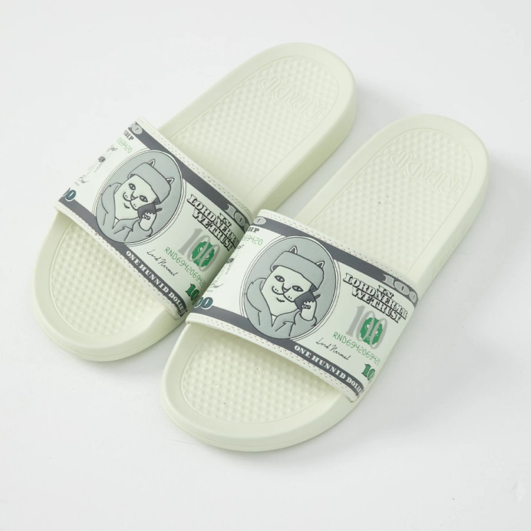 Тапочки Ripndip Moneybag Slides Olive