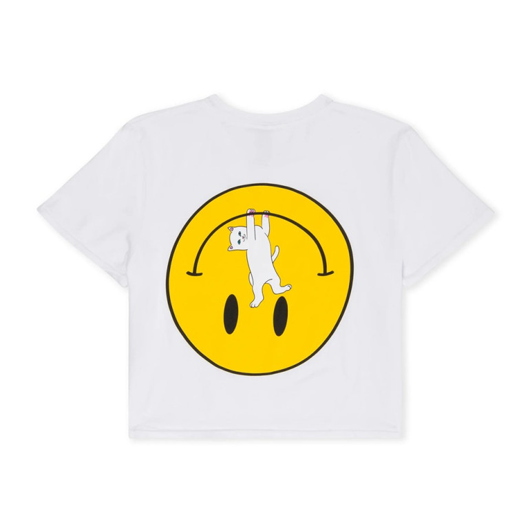 Футболка Ripndip Everything Will Be Okay Cropped Baby Tee White