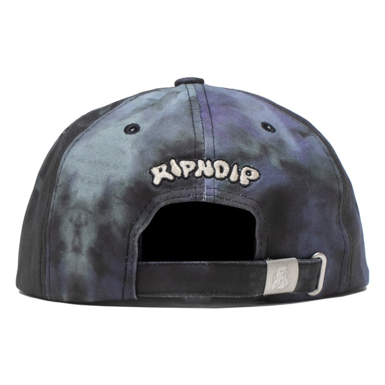 Кепка Ripndip Lifes A Trip 6 Panel Hat Black/Sage/ Dark Slate Tie Dye