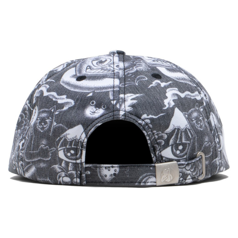 Кепка Ripndip Dark Twisted Fantasy 6 Panel Hat Black