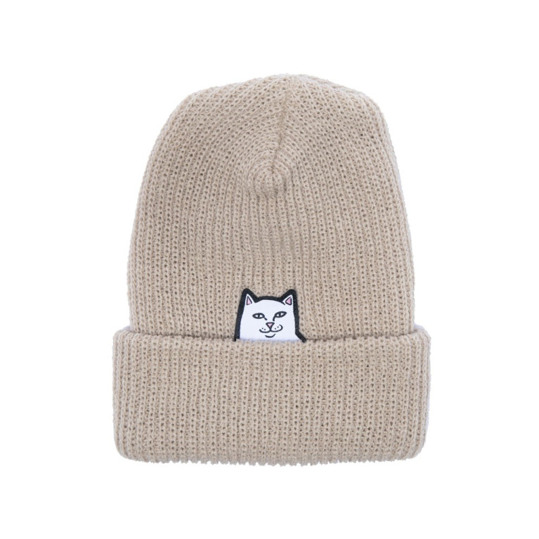 Шапка Ripndip Lord Nermal Beanie Cream