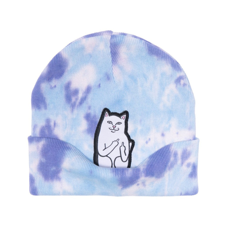 Шапка Ripndip Lord Nermal Tie Dye Beanie Periwinkle