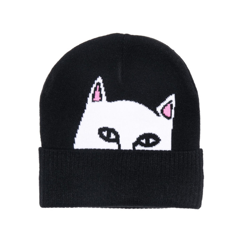 Шапка Ripndip Peeking Nermal Beanie Black 