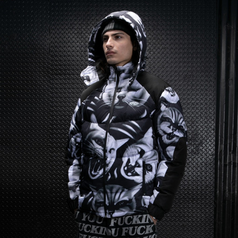 Куртка Ripndip Neon Cat Puffer Jacket Black