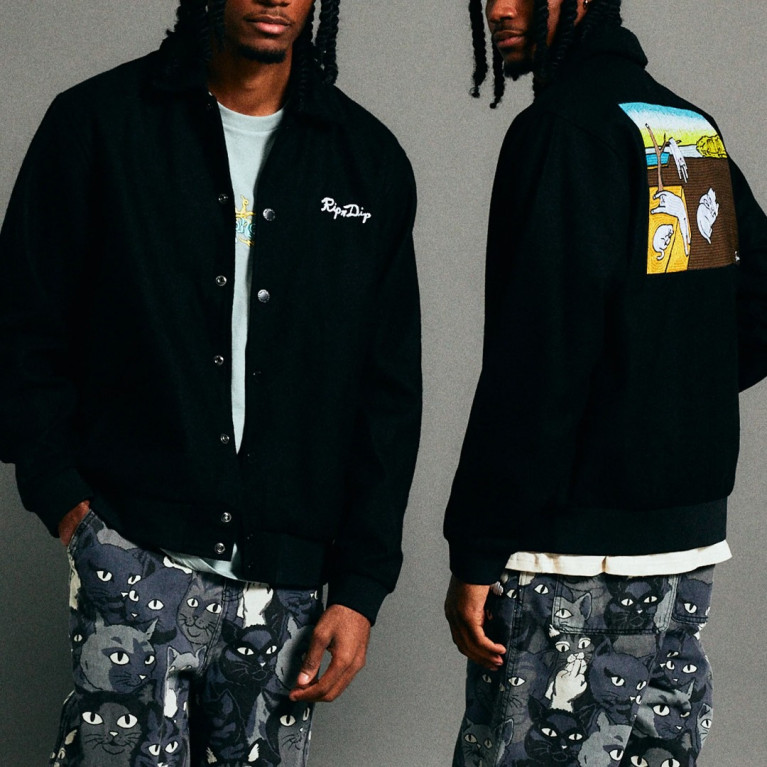 Куртка Ripndip Nermali Wool Jacket Black