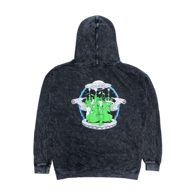 Толстовка Ripndip Stripndip Hoodie Black Mineral Wash