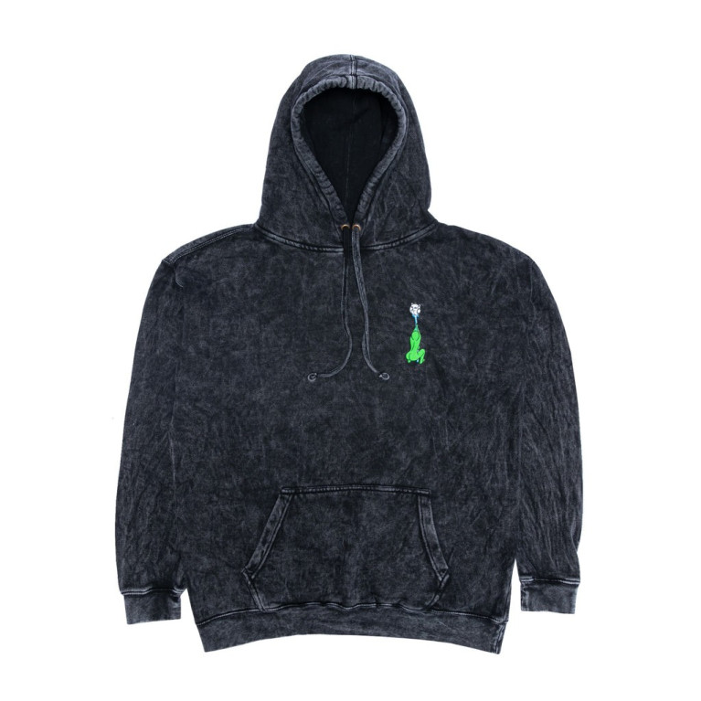 Толстовка Ripndip Stripndip Hoodie Black Mineral Wash