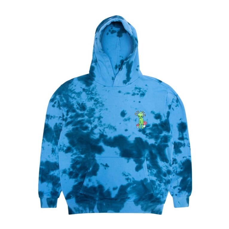 Толстовка Ripndip Space Gang Hoodie Navy Lightning Wash