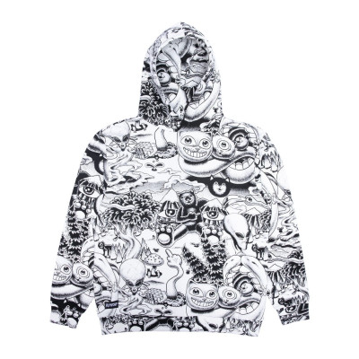 Толстовка Ripndip Dark Twisted Fantasy Hoodie Black/White